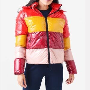 Deluc Puffer Colorful Artemis Jacket Small